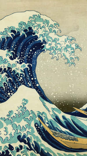 Bølge iPhone — Japansk bølge Bakgrunner