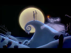 Den tidløse fortellingen om The Nightmare Before Christmas — Marerittet før jul GIF Bakgrunner