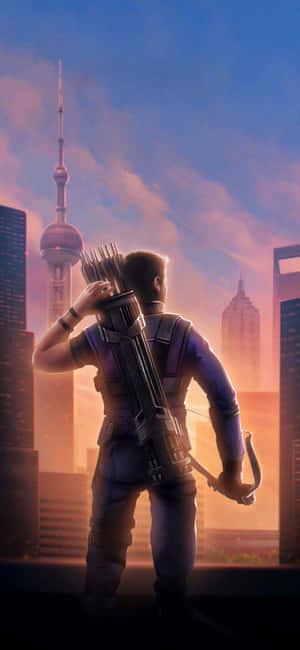 Hawkeye bakgrunn — ZTE Blade V Bakgrunner