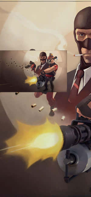 Iphone Xs Team Fortress 2 Bakgrunn — Vivo Y500s Bakgrunner