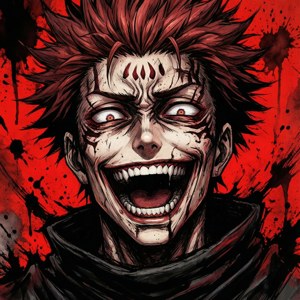 Kaneki ler vanvittig i en kaotisk blekkstil — Motorola Razr 2025 Bakgrunner