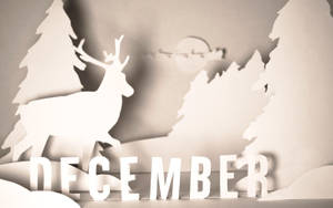 Desember Måned Kunst bakgrunnsbilde. — 16:10 Bakgrunner