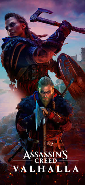 Iphone Xs Max Assassin's Creed Valhalla Bakgrunn — Oppo K14x Bakgrunner