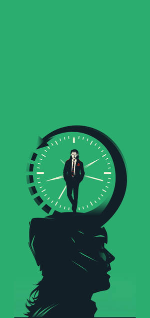 Disney Plus Loki Minimal bakgrunnsbilde — iPhone 18 Pro Max Bakgrunner