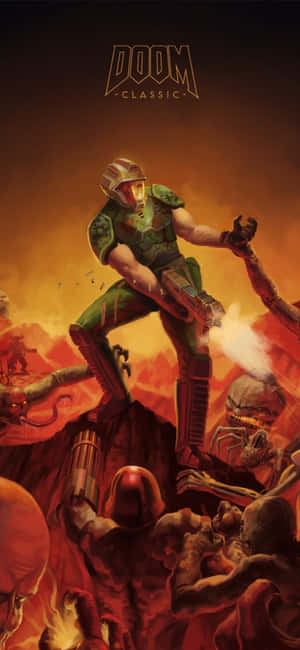 Iphone Xs Doom bakgrunn — IQOO Neo 10 Bakgrunner