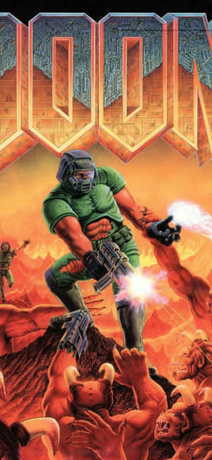 Iphone Xs Doom bakgrunn — IQOO Bakgrunner