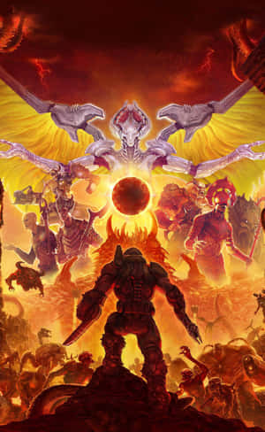 Pixel 3xl Doom Bakgrunn — Pixel Tablet Bakgrunner