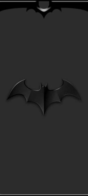 Dot Notch Batmans flaggermussymbol — Nothing Phone (2) Bakgrunner