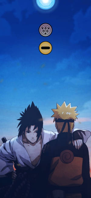 Dot Notch Naruto Og Sasuke — Naruto shippuden Bakgrunner