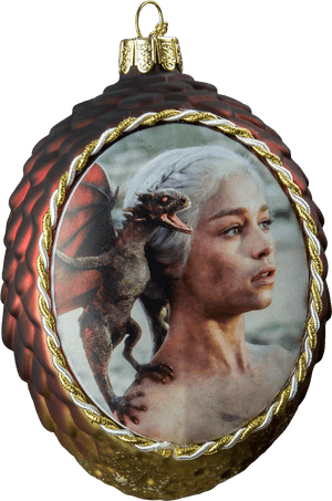 Drage-dronning julepynt — Game of Thrones sesong 8 Bakgrunner