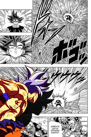 Dragon Ball Mangaside-bakgrunnsbilde — Manga panel Bakgrunner