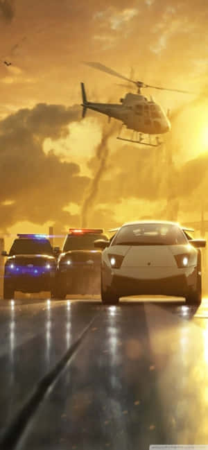 Iphone Xs Max Need For Speed Heat Bakgrunn — Biler Bakgrunner
