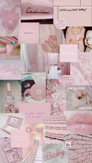 Pastellrosa estetiske bilder