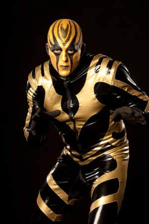 Dustin Rhodes iført sin ikoniske Goldust-drakt — Huawei MatePad 11.5 (2025) Bakgrunner