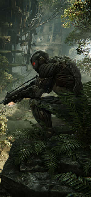Iphone Xs Max Crysis Warhead Bakgrunn — OnePlus 12 Bakgrunner