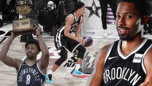 Dyktige Spencer Dinwiddie bakgrunnsbilde — Chromebook Bakgrunner