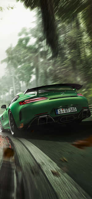Iphone X Amg Gt-r Bakgrunn — iPhone 11 Pro Bakgrunner
