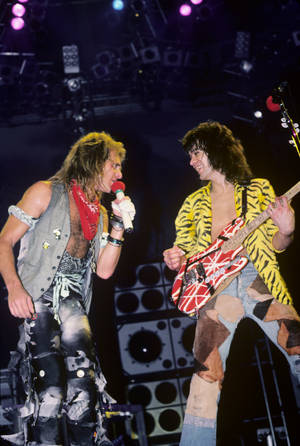 Eddie Van Halen David Lee Roth — Huawei MatePad Air (2025) Bakgrunner
