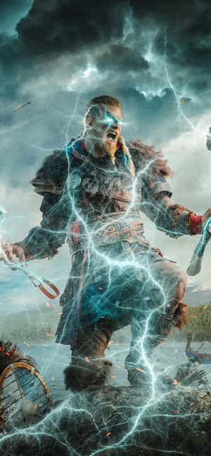 Iphone Xs Max Assassin's Creed Valhalla Bakgrunn — IQOO Z10 Turbo Bakgrunner