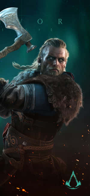 Iphone Xs Max Assassin's Creed Valhalla Bakgrunn — Realme Narzo 90X Bakgrunner