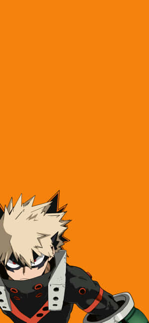 Eksplosiv Bakugou i aksjon — iPhone 13 Pro Bakgrunner