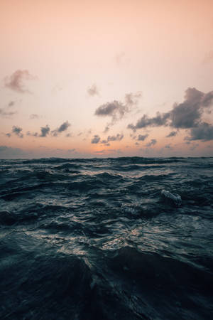 Kul iPhone Ocean Horizon Bakgrunn — Kult iPhone Bakgrunner