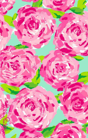 Lilly Pulitzer-bakgrunn — Oppo Pad SE Bakgrunner