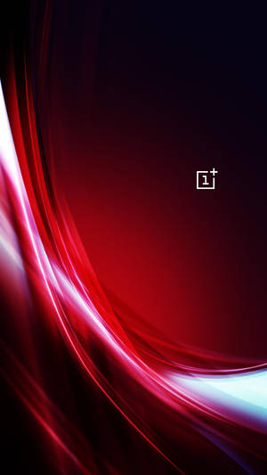 OnePlus rød gradient bakgrunn