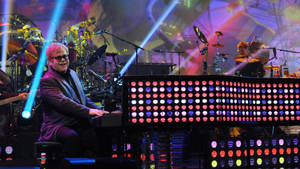 Elton John Polka Dots Piano bakgrunnsbilde — Pro Display XDR Bakgrunner