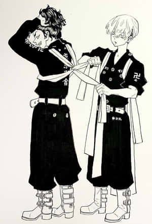 Tokyo Revengers-bakgrunn — Japansk samurai Bakgrunner