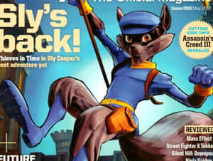 Sly — Tegneseriekatt GIF Bakgrunner