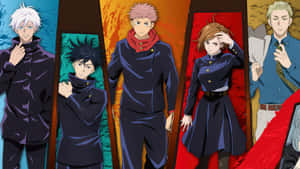 Anime Alle Karakterer Hd — Animefigurer Bakgrunner