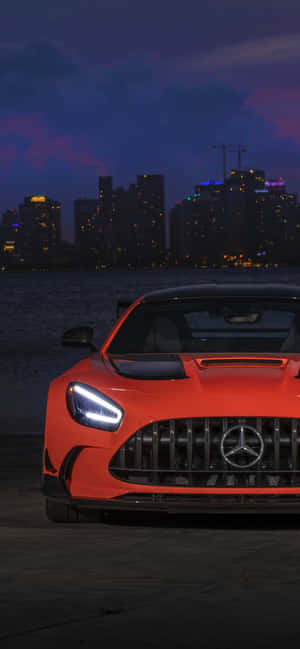 Mercedes GTS — iPhone 15 Pro Max Bakgrunner