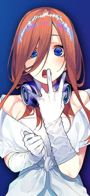 Miku Nakano bakgrunn — ZTE Blade A Bakgrunner