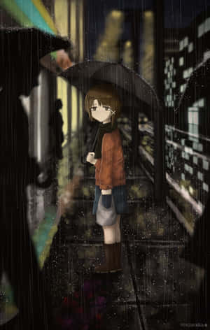 serial experiments lain — Infinix Xpad 30 Pro Bakgrunner