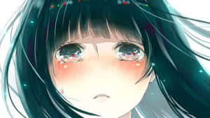 Trist animebakgrunn — Trist anime GIF Bakgrunner