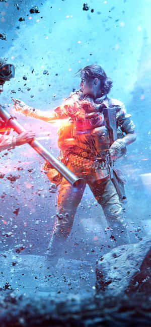 Hd Battlefield V Bakgrunn — iPhone 14 Bakgrunner