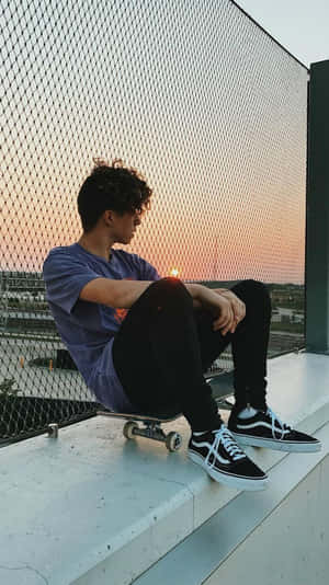 Skater-gutt estetiske bilder — Skater boy estetikk Bakgrunner
