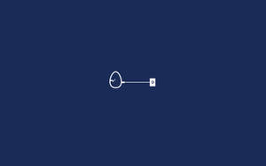 Minimalistisk bakgrunnsbilde av plugg og egg på blå bakgrunn.