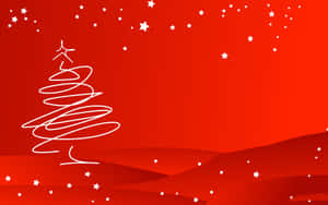 Rød julebakgrunn