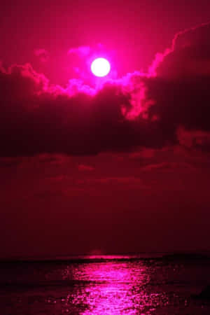 Neon rosa estetiske bilder — Neon rosa estetikk Bakgrunner