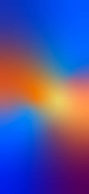 Blå Og Oransje Bakgrunn — iPhone 16 Pro Max Bakgrunner