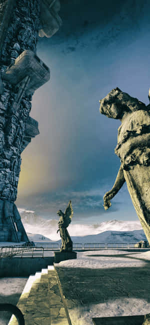 Iphone Xs Max The Talos Principle Bakgrunn — Moto G77 Power Bakgrunner