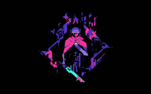 Enkel spillbakgrunn Hyper Light Drifter — Neon Bakgrunner