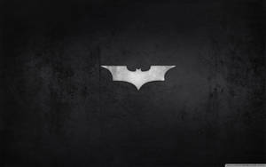 Enkelt Batman metall-logo bakgrunnsbilde