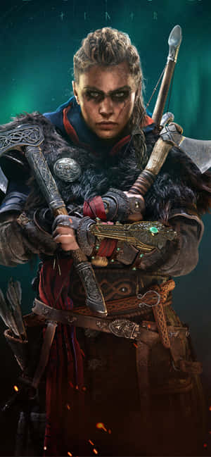 Iphone Xs Max Assassin's Creed Valhalla Bakgrunn — Realme Narzo 80 Lite Bakgrunner