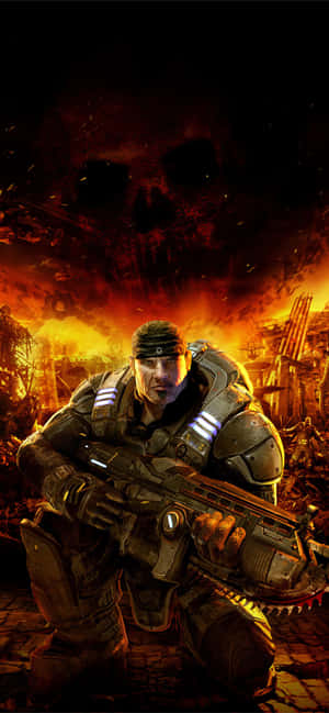 Iphone Xs Gears Of War 5 Bakgrunn — IQOO Z10 Turbo Pro Bakgrunner
