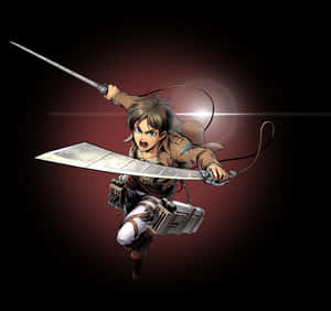 Eren Yeager Attack on Titan Action Pose