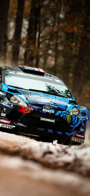 Iphone Xs Dirt Rally Bakgrunn — Høst Bakgrunner