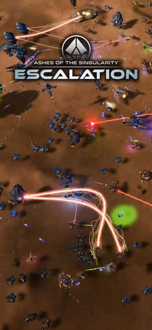 Iphone X Ashes Of The Singularity Escalation Bakgrunn — OnePlus 13s Bakgrunner